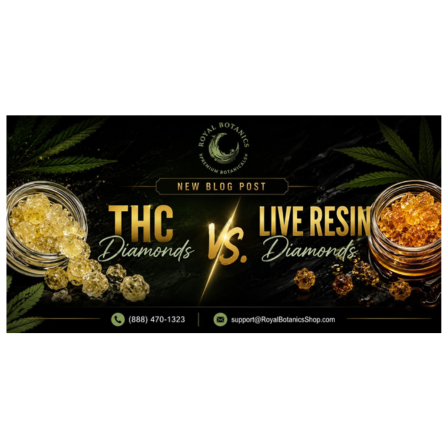 THCA Diamonds vs Live Resin Diamonds: What’s the Real Difference?